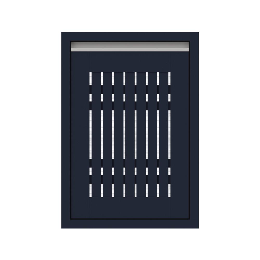 บานซิงค์เดี่ยวระแนง JUPITER JUVENTAS 47x67 ซม. สีน้ำเงิน