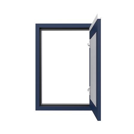 บานซิงค์เดี่ยวระแนง JUPITER JUVENTAS 47x67 ซม. สีน้ำเงิน_1