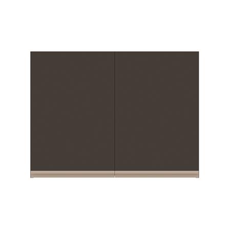ตู้แขวนคู่เรียบ JUPITER JUVENTAS 80x60 ซม. สีน้ำตาล_0