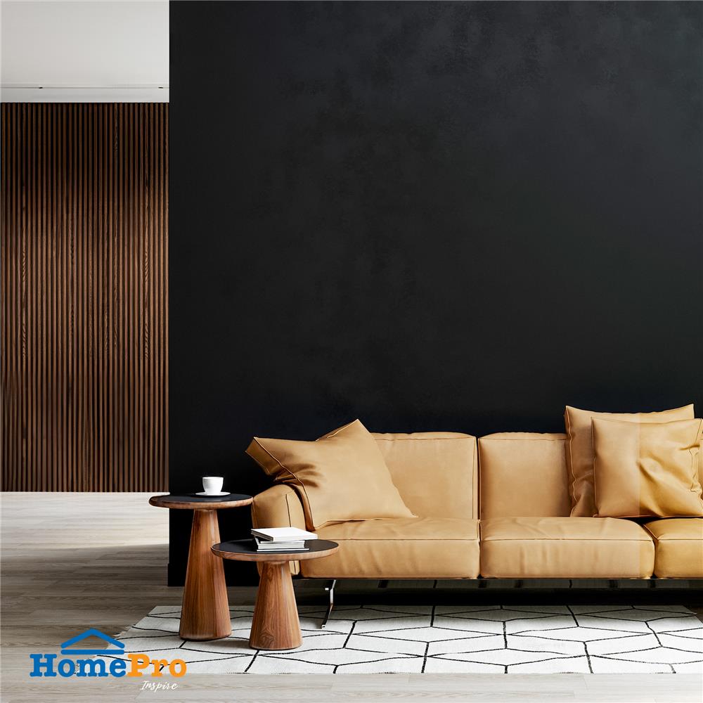 วอลล์สติกเกอร์ HOME LIVING STYLE BLACK 0.90X3 ม. สีดำ