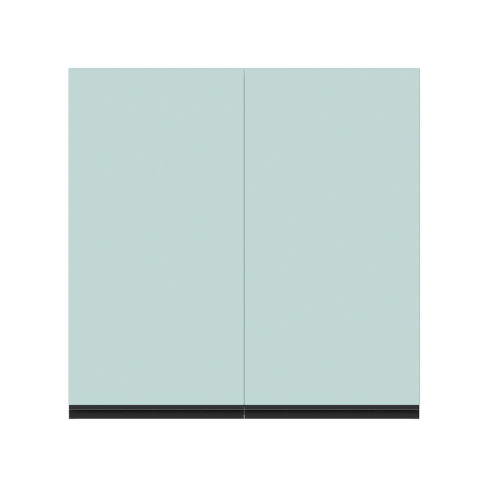 ตู้แขวนคู่เรียบ JUPITER JUVENTAS 80x80 ซม. สีเขียว