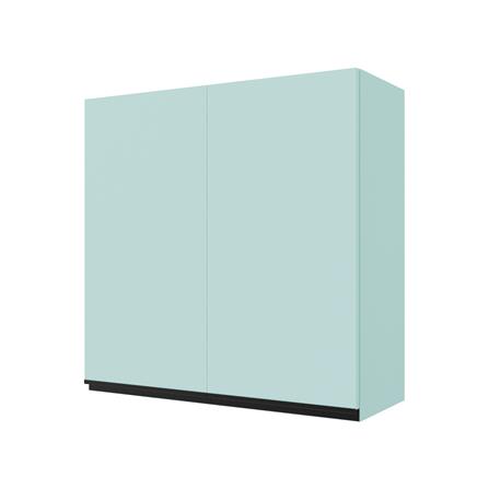 ตู้แขวนคู่เรียบ JUPITER JUVENTAS 80x80 ซม. สีเขียว_1