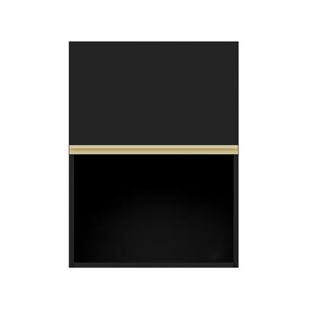 ตู้แขวนไมโครเวฟเรียบ JUPITER JUVENTAS 60x80 ซม. สีดำ_0