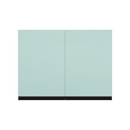 ตู้แขวนคู่เรียบ JUPITER JUVENTAS 80x60 ซม. สีเขียว_0
