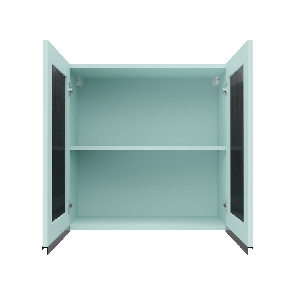 ตู้แขวนคู่กระจก JUPITER JUVENTAS 80x80 ซม. สีเขียว