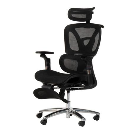 เก้าอี้สุขภาพ DESK SPACE STELLAR CHAIR สีดำ_0