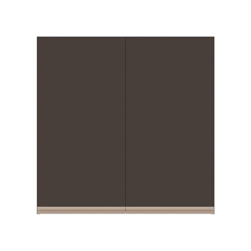 ตู้แขวนคู่เรียบ JUPITER JUVENTAS 80x80 ซม. สีน้ำตาล