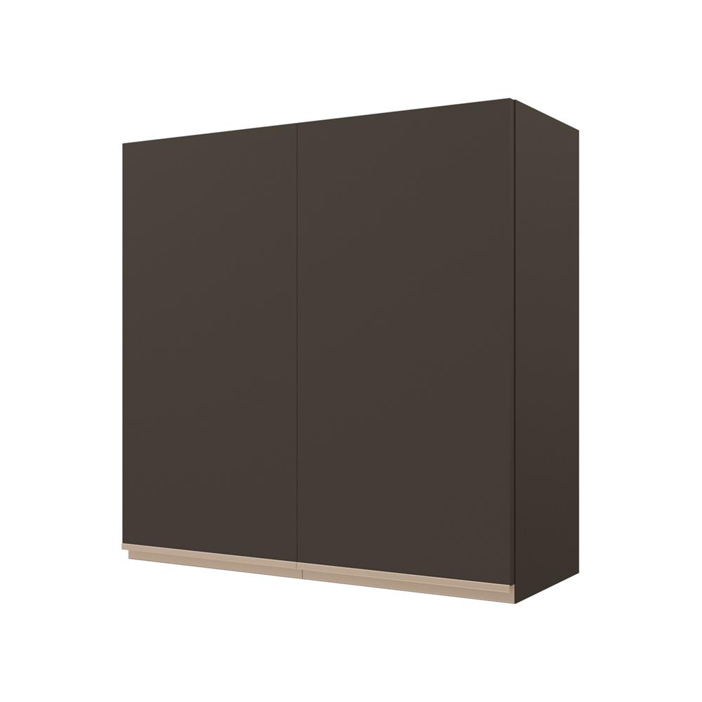 ตู้แขวนคู่เรียบ JUPITER JUVENTAS 80x80 ซม. สีน้ำตาล
