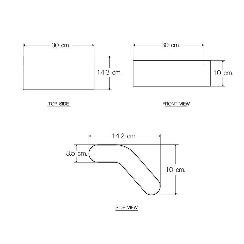 หมอนอ่างอาบน้ำ I-SPA I-BPL10