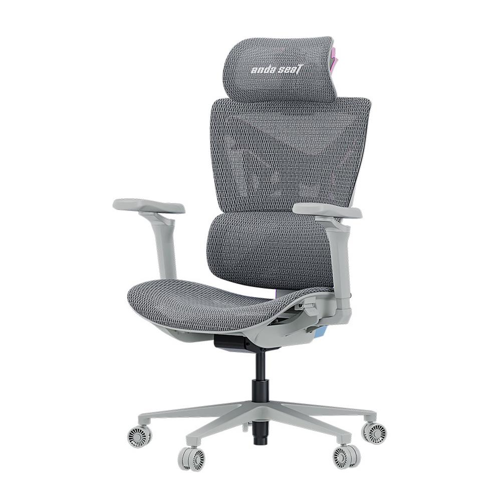 เก้าอี้เกมมิ่ง ANDA SEAT X-AIR PRO AD-WY-01-GGSP-G01 สีเทา