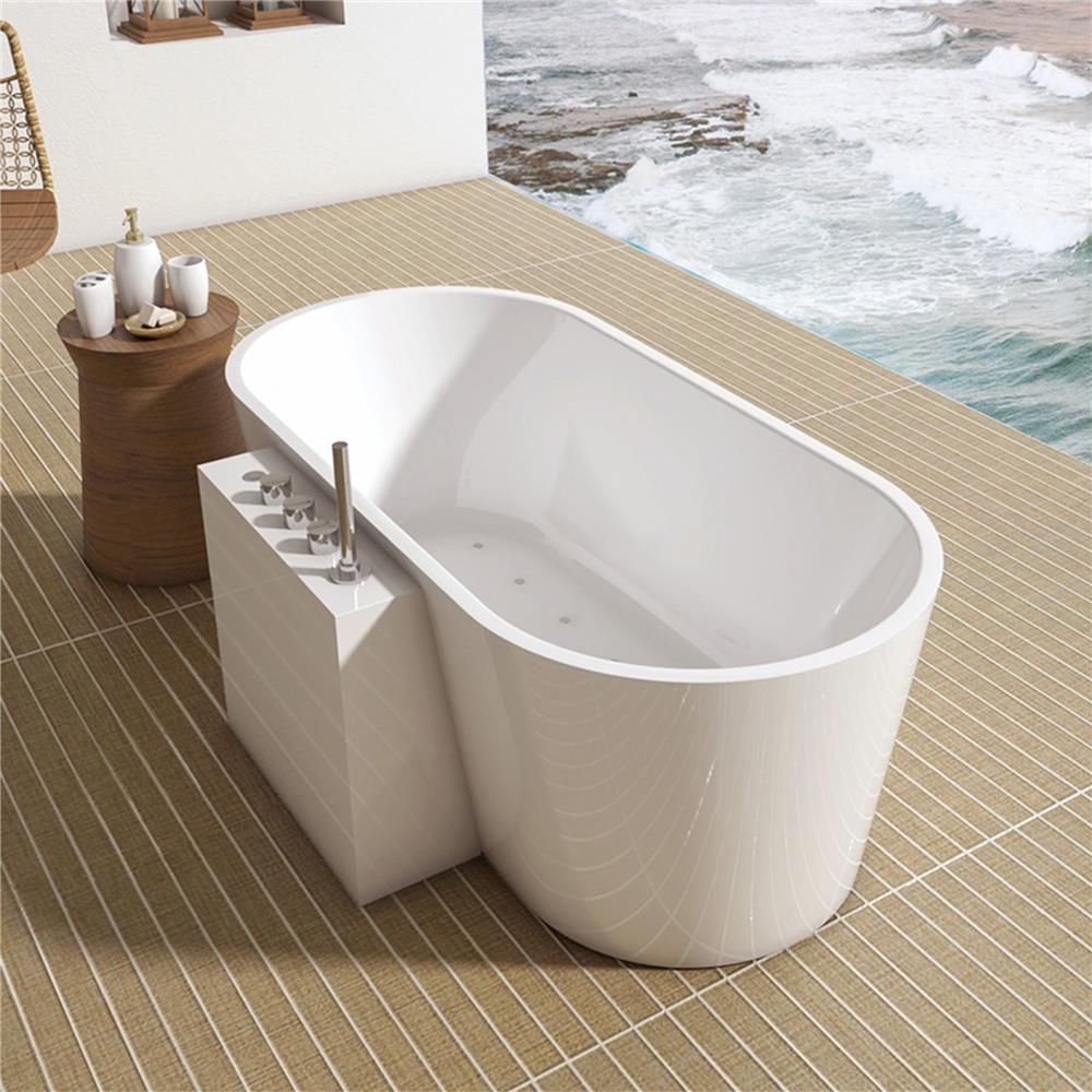 อ่างอาบน้ำ I-SPA I-CON01AF 170 ซม. สีขาว