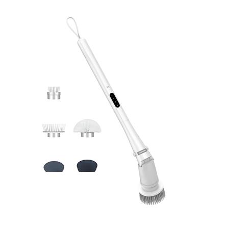 แปรงทำความสะอาดไฟฟ้า HOMEMI LITE HM0096-P-WH 80 วัตต์ (หัวเปลี่ยน 5 แบบ)