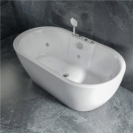 อ่างอาบน้ำ I-SPA I-IMP150WF-M 150 ซม. สีขาว_1