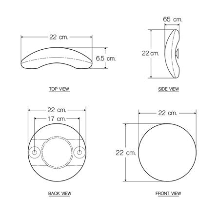 หมอนอ่างอาบน้ำ I-SPA I-BPL013_2