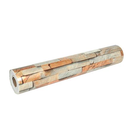 สติกเกอร์โฟม HOME LIVING STYLE BRICK 0.60X3 ม. สีน้ำตาล_1