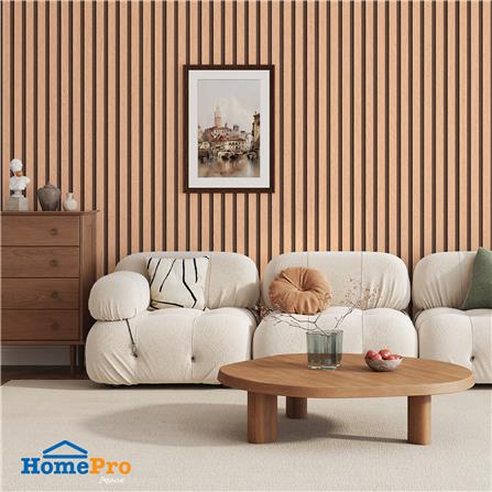 สติกเกอร์โฟม HOME LIVING STYLE LATH 0.60X3 ม. สีน้ำตาล_4