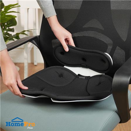 เบาะรองนั่ง HOME LIVING STYLE ERGONO 15x7.5 นิ้ว สีดำ_7