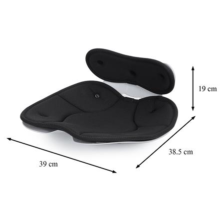 เบาะรองนั่ง HOME LIVING STYLE ERGONO 15x7.5 นิ้ว สีดำ_9