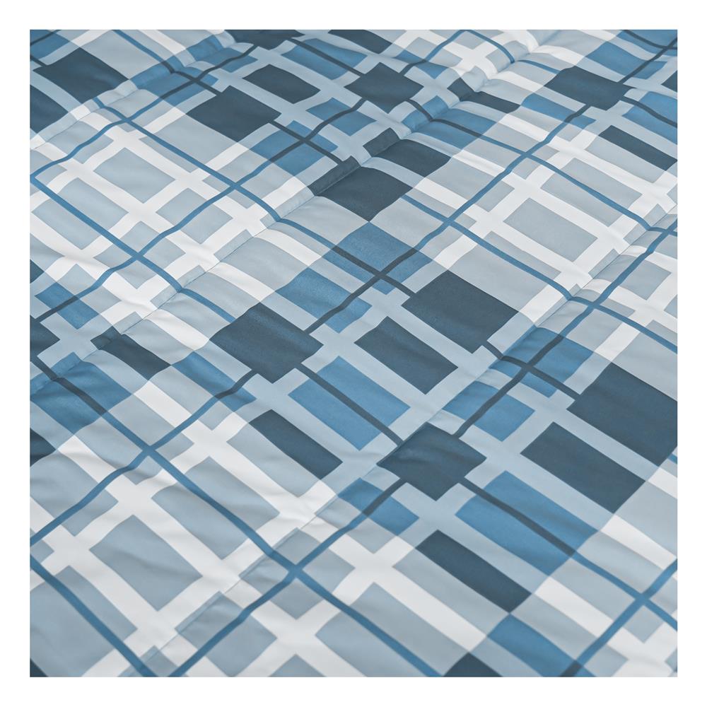 ชุดผ้าปูที่นอน 6 ฟุต (ชุด 6 ชิ้น) HOME LIVING STYLE URBAN สี BLUE