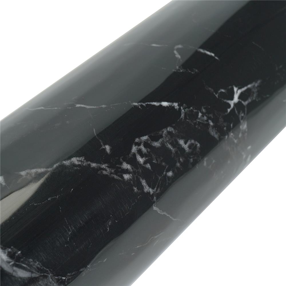 สติกเกอร์โฟม HOME LIVING STYLE MARBLE 0.60X3 ม. สีดำ