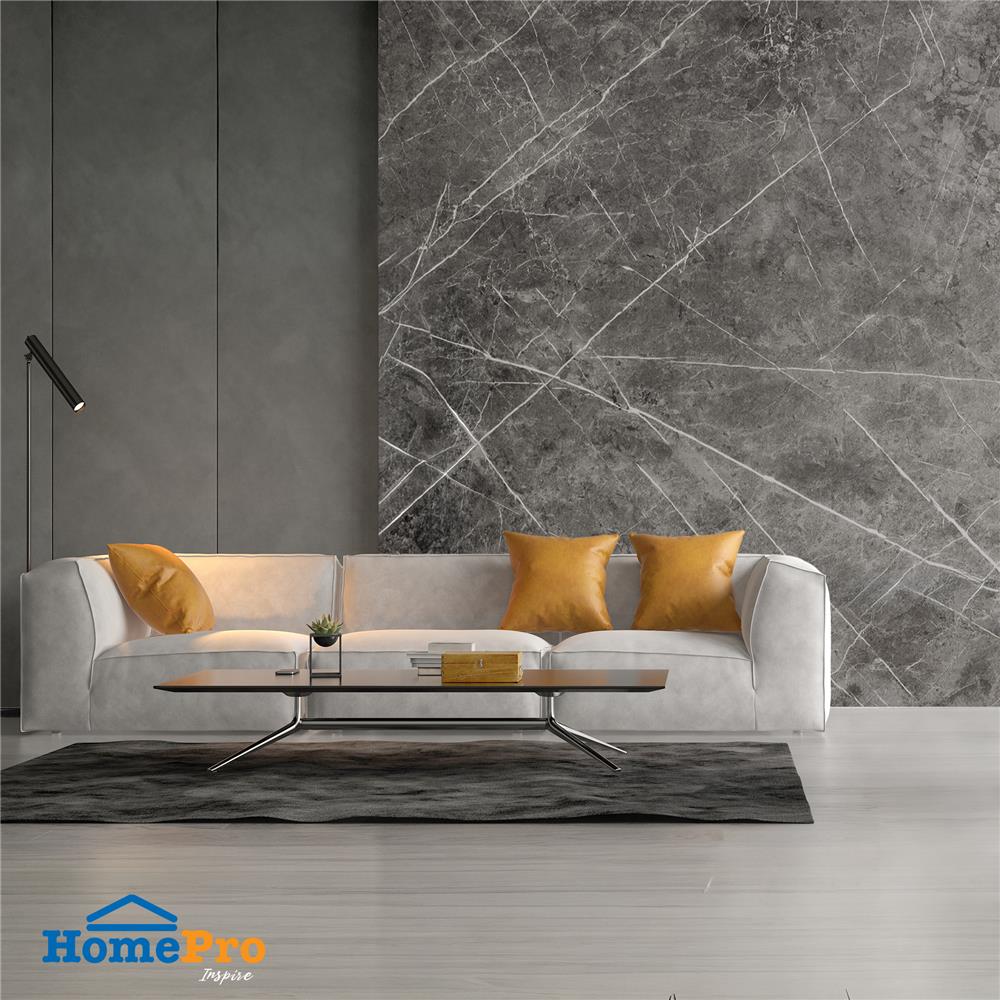 สติกเกอร์โฟม HOME LIVING STYLE ROCK 0.60X3 ม. สีเทา