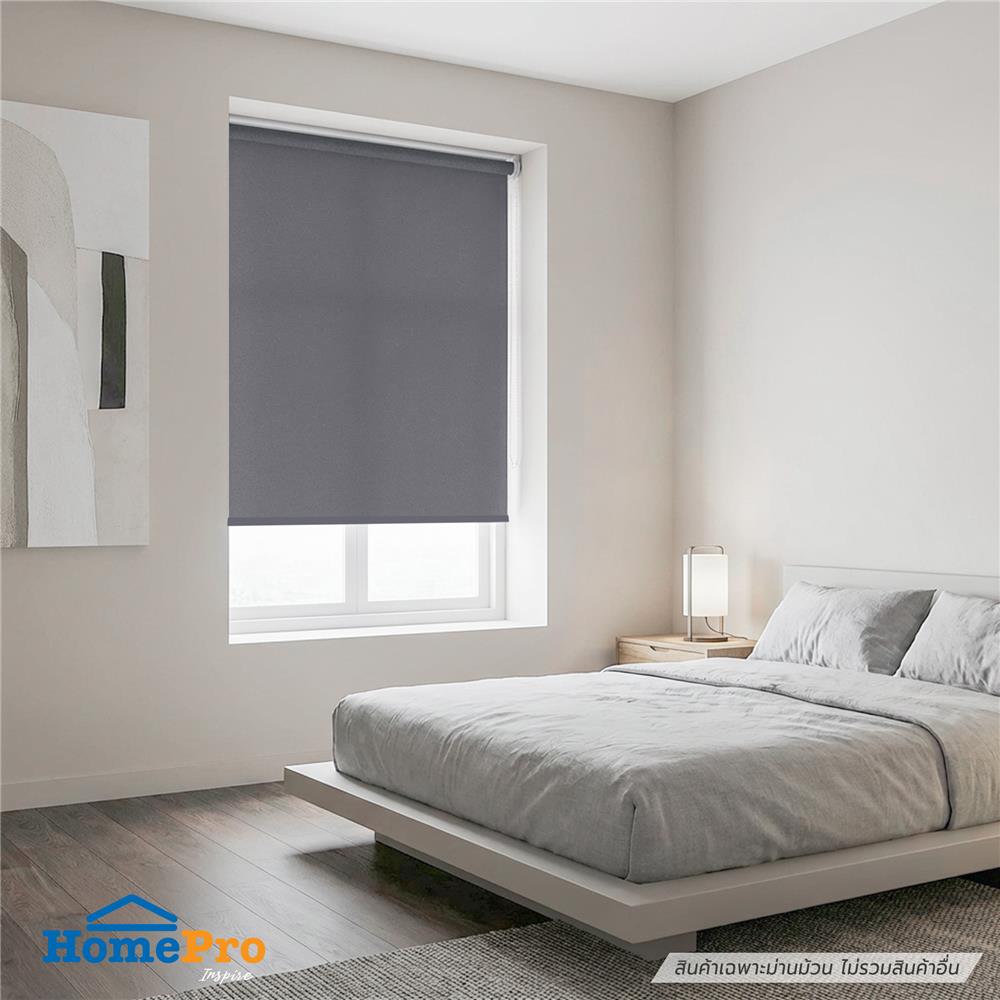 ม่านม้วน HOME LIVING STYLE JENNA 100X160 ซม. สีเทา