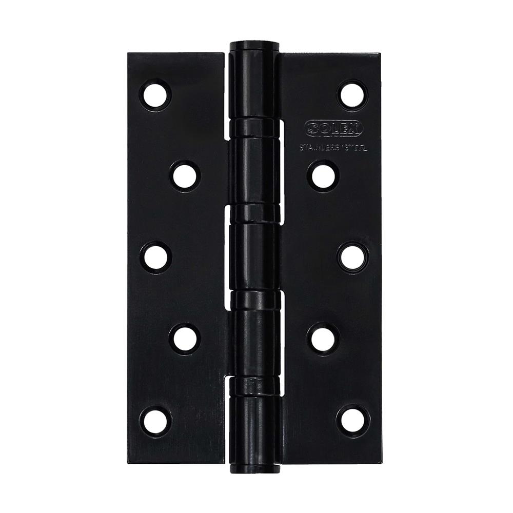 บานพับ 5X3 นิ้ว X 3.5 มม. SOLEX 5335 สีดำ (แพ็ก 2 ชิ้น)