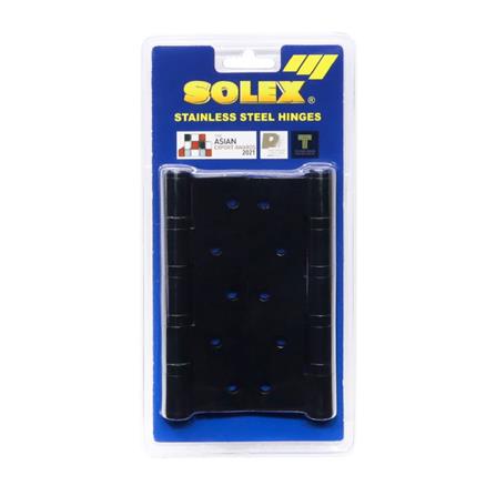 บานพับ 5X3 นิ้ว X 3.5 มม. SOLEX 5335 สีดำ (แพ็ก 2 ชิ้น)_1