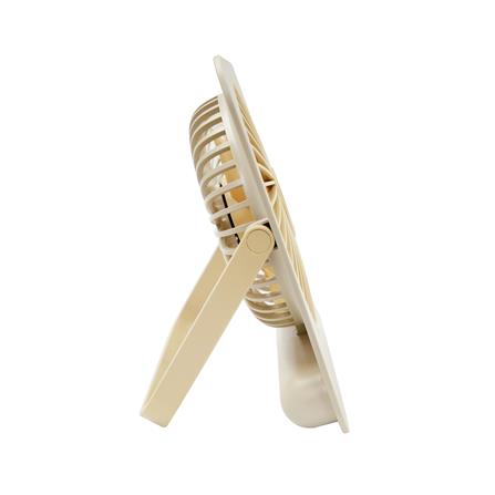 พัดลมพกพา 4 นิ้ว HANABISHI HFU-01 สีน้ำตาล_2