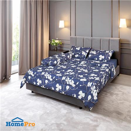 ชุดผ้าปูที่นอน 6 ฟุต (ชุด 6 ชิ้น) HOME LIVING STYLE VIBE สี NAVY_0
