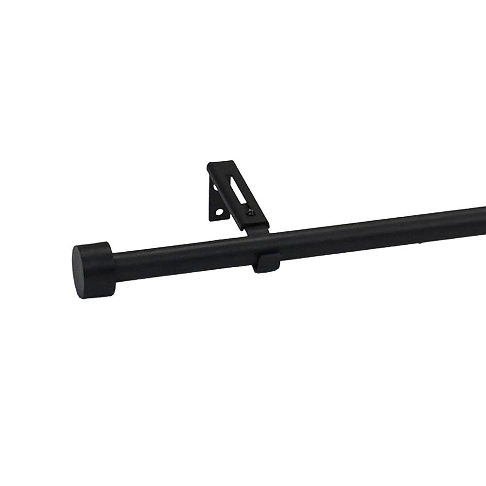 รางเหล็ก ยืดหด HOME LIVING STYLE CORK 110-210 ซม. สีดำ