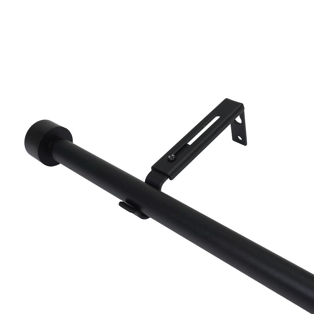 รางเหล็ก ยืดหด HOME LIVING STYLE CORK 110-210 ซม. สีดำ