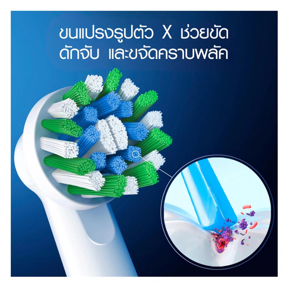 แปรงสีฟันไฟฟ้า ORAL-B VITALITY DEEP CLEAN 4987176205650 สีฟ้า