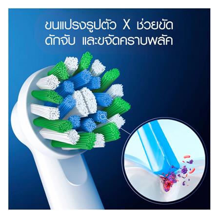 แปรงสีฟันไฟฟ้า ORAL-B VITALITY DEEP CLEAN 4987176205650 สีฟ้า_5