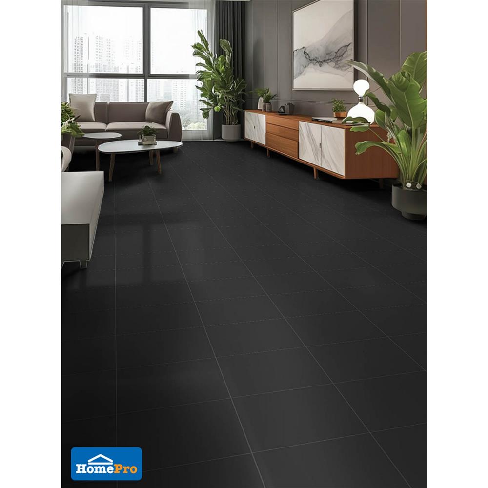 กระเบื้องพื้น 8x8 นิ้ว DURAGRES D-890 สีดำ