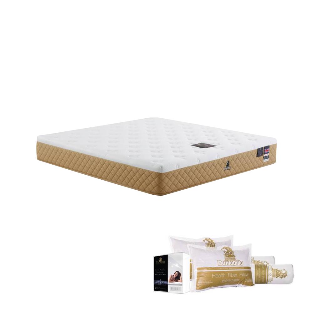 ที่นอน 6 ฟุต DUNLOPILLO EXTRA GRACE (พร้อมชุดเครื่องนอน 6 ชิ้น)