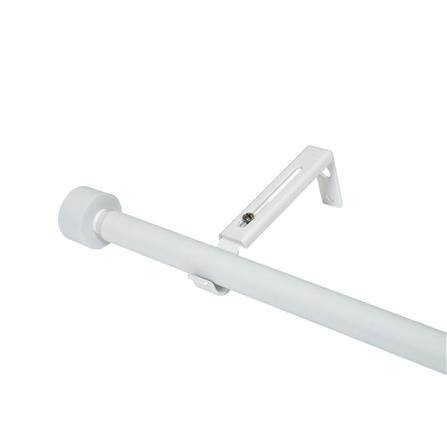 รางเหล็ก ยืดหด HOME LIVING STYLE CORK 110-210 ซม. สีขาว_1