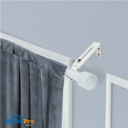 รางเหล็ก ยืดหด HOME LIVING STYLE CORK 110-210 ซม. สีขาว_3