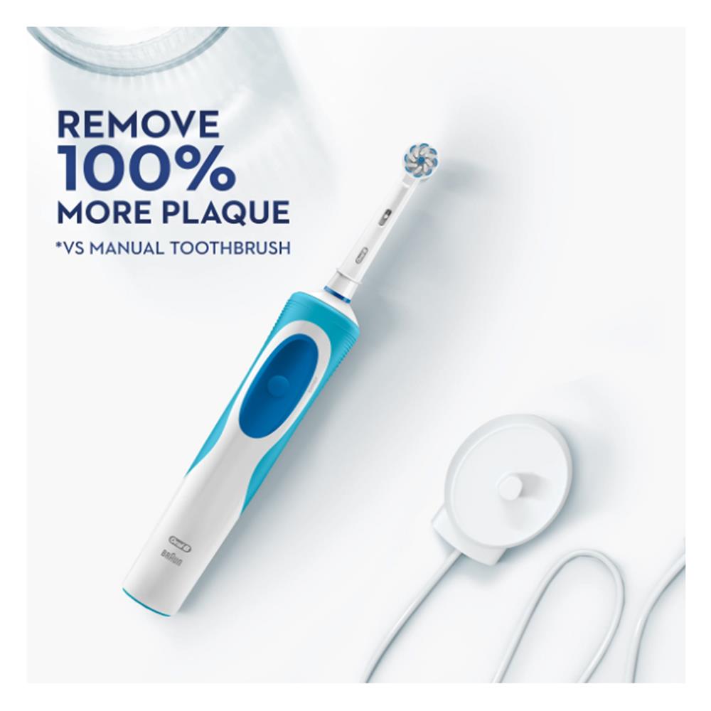 แปรงสีฟันไฟฟ้า ORAL-B VITALITY EXTRA SENSITIVE CLEAN 4987176205681 สีฟ้า