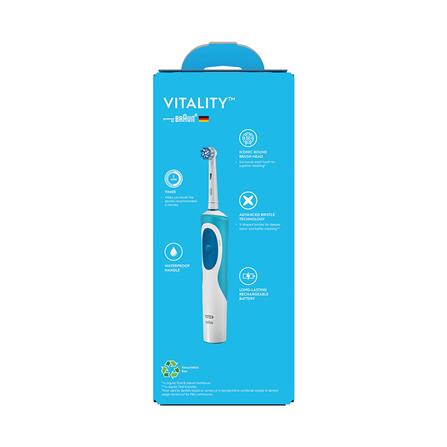 แปรงสีฟันไฟฟ้า ORAL-B VITALITY EXTRA SENSITIVE CLEAN 4987176205681 สีฟ้า_2