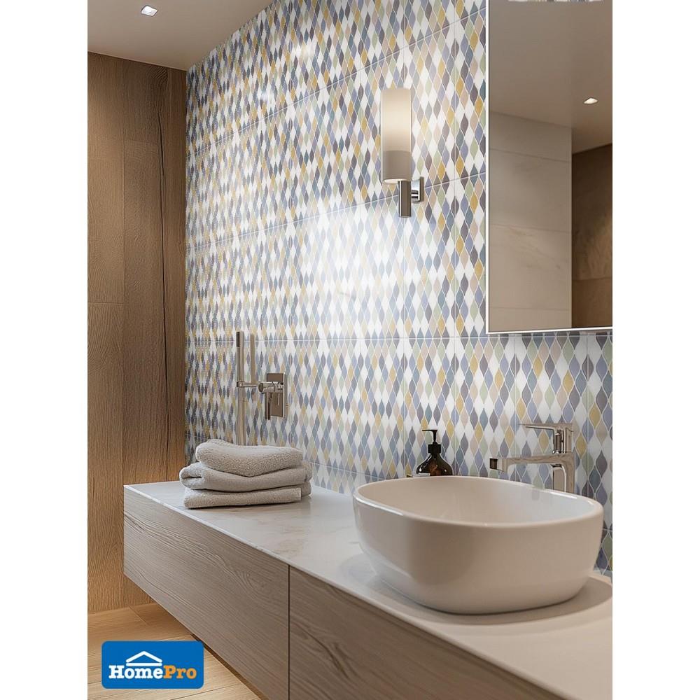 กระเบื้องผนัง 25x40 ซม. TARA มาริก้า มัลติคัลเลอร์ A 1 ตร.ม.