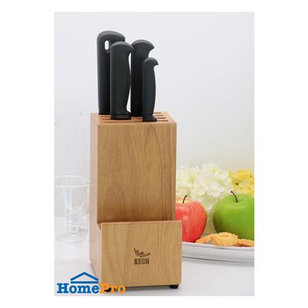 ชุดกล่องเก็บมีดพร้อมมีด 5 ชิ้น KECH SET A_17
