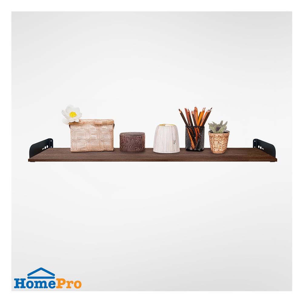 แผ่นชั้นไม้เมลามีน STACKO 120X30X1.6 ซม. โคลัมเบีย วอลนัท