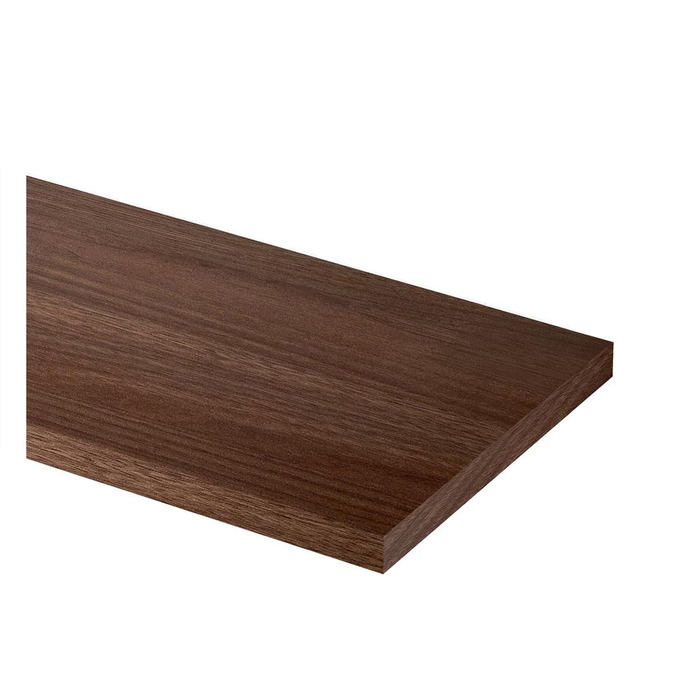 แผ่นชั้นไม้เมลามีน STACKO 80X30X1.6 ซม. โคลัมเบีย วอลนัท