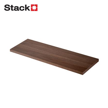 แผ่นชั้นไม้เมลามีน STACKO 80X30X1.6 ซม. โคลัมเบีย วอลนัท