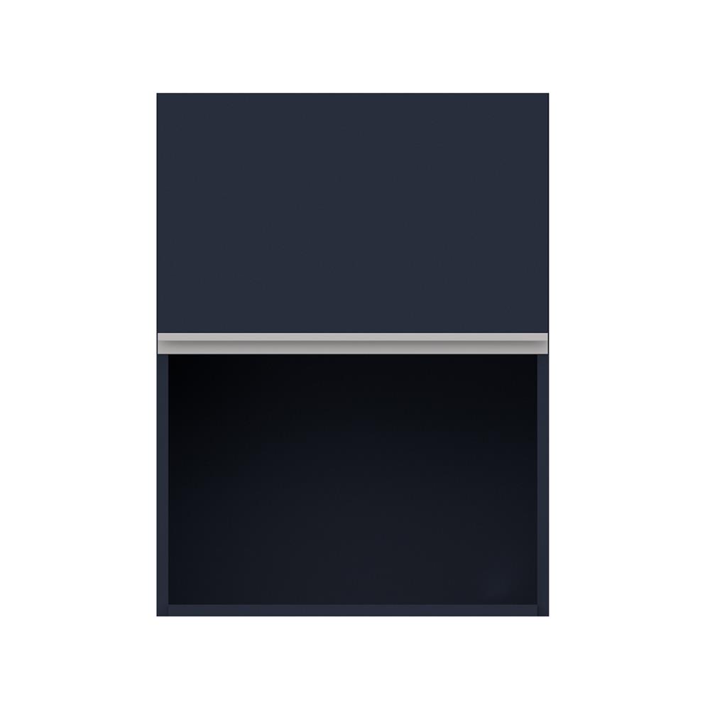 ตู้แขวนไมโครเวฟเรียบ JUPITER JUVENTAS 60x80 ซม. สีน้ำเงิน