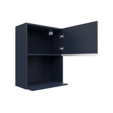 ตู้แขวนไมโครเวฟเรียบ JUPITER JUVENTAS 60x80 ซม. สีน้ำเงิน_2