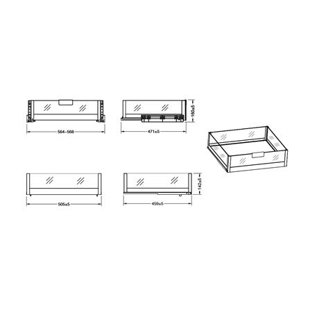 ตะแกรงอเนกประสงค์ HAFELE STARKE 495.35.146_2