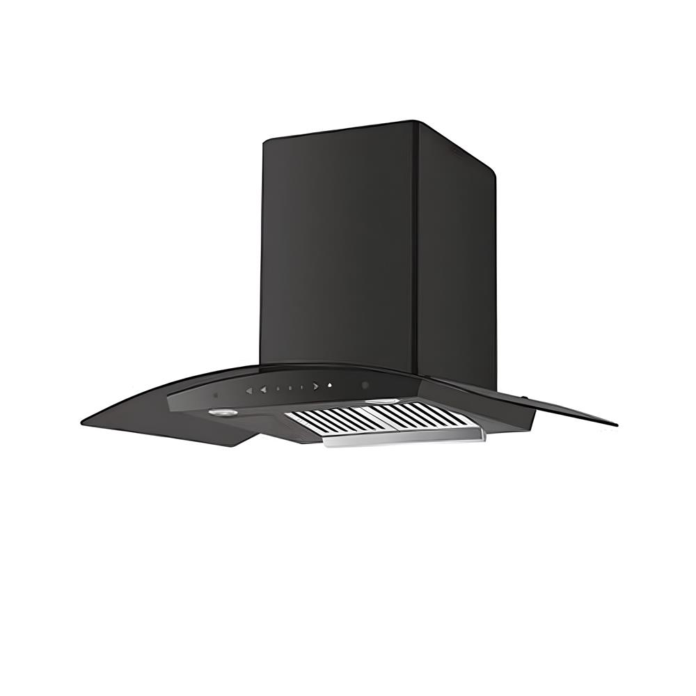 เครื่องดูดควันกระโจม LINEA NCW 90 T30 BLACK 90 ซม.