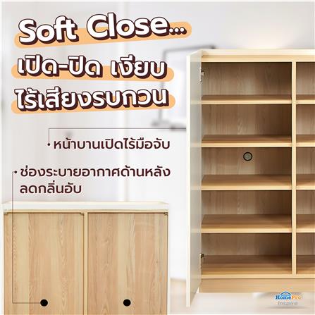 ตู้วางรองเท้า FURDINI MOBILLE 80 ซม. สีขาว/ออทตาวา_5